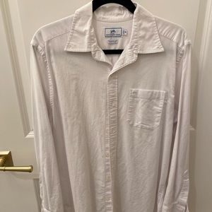 Southern Tide Button Down White Shirt Medium